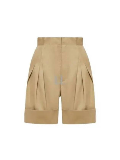 Baggy Fit Bermuda Shorts Beige - MAISON MARGIELA - BALAAN 2