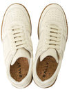 Weky Suede Low-Top Sneakers Off-White - BALLY - BALAAN 3