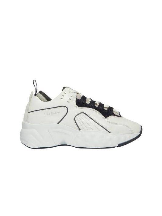 Studios Women's Manhattan MANHATTAN Low Top Sneakers White - ACNE STUDIOS - BALAAN.