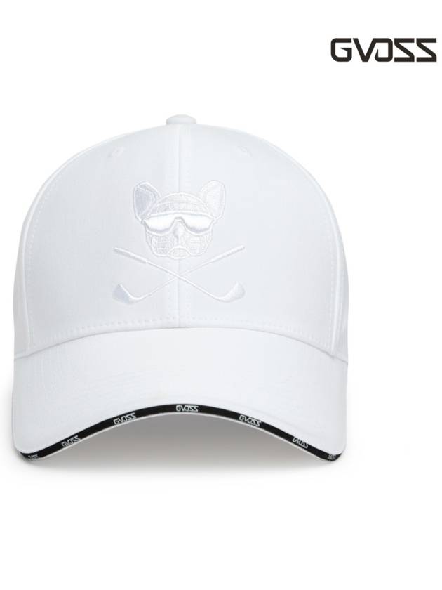 G2 X-Club Unisex Pure White Golf Hat GVG210SB02W - GVOSS - BALAAN 2