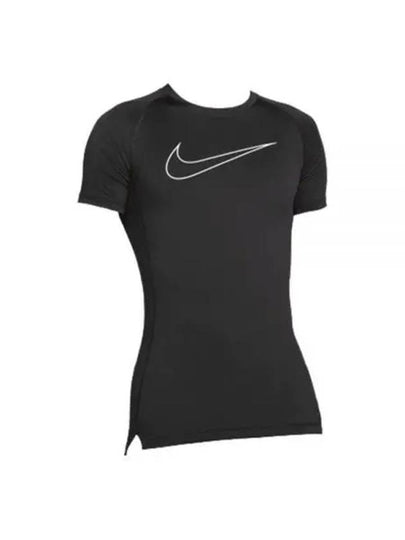 Men's Pro Dri Fit Short Sleeve T-Shirt Black - NIKE - BALAAN 2