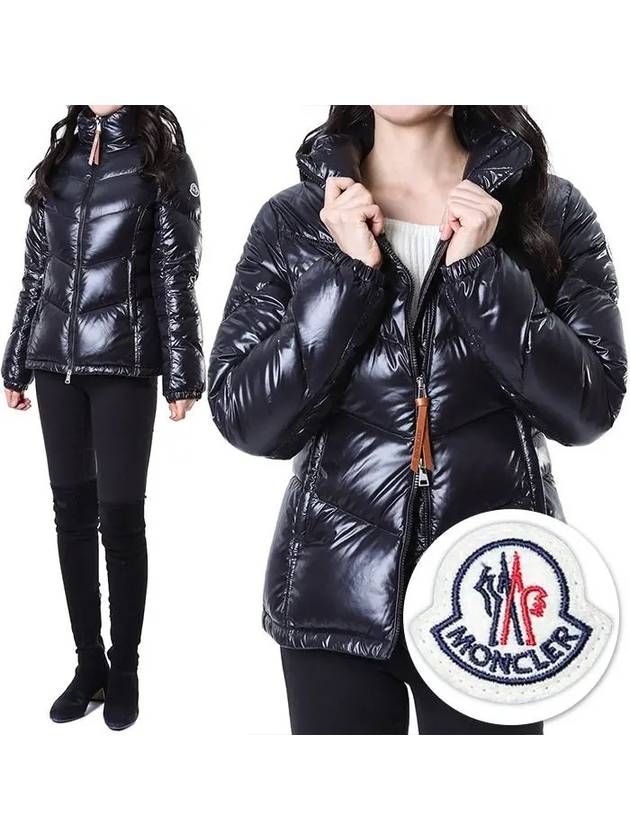 GAST logo patch ladder strap goose down women s padding 1A00080 5963V 999 - MONCLER - BALAAN 1