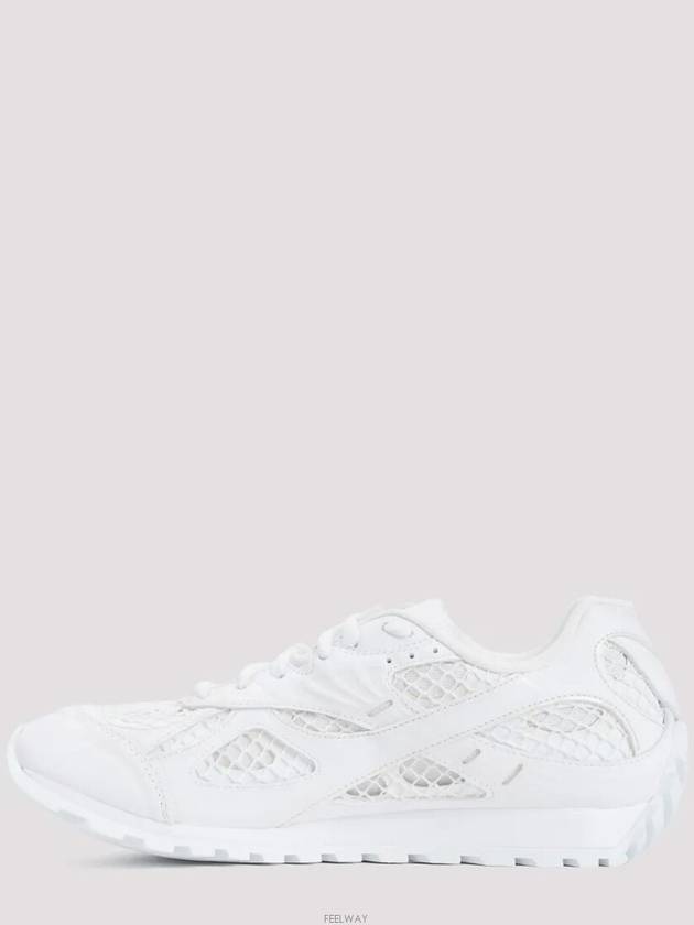 Orbit Mesh Low Top Sneakers White - BOTTEGA VENETA - BALAAN 6