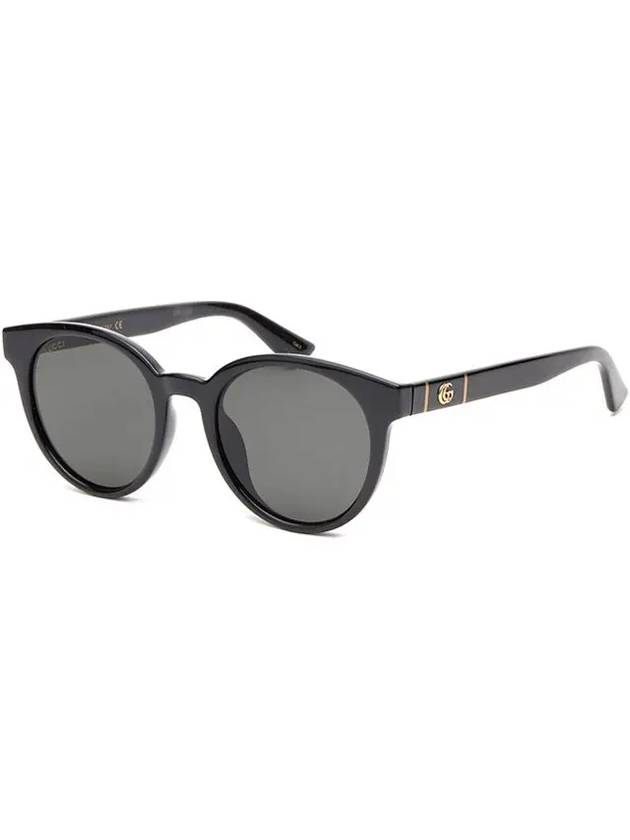 Eyewear Round Asian Fit Sunglasses Black - GUCCI - BALAAN 2