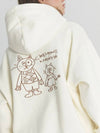 Daily Together Embroidered Hoodie Cream - CPGN STUDIO - BALAAN 2