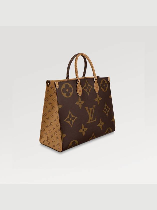 OnTheGo Gm Monogram Canvas Tote Bag Brown - LOUIS VUITTON - BALAAN 3