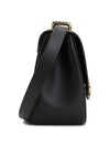 ORB Logo Flap Leather Mini Bag Black - VIVIENNE WESTWOOD - BALAAN 3