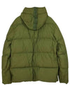 Naslan Light Watro Down Hooded Padding Olive Green - STONE ISLAND - BALAAN 3