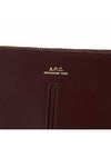 Betty Baguette Cross Bag Burgundy - A.P.C. - BALAAN 8