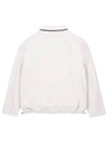 Women s Fleece Raglan Sleeve Windproof T Shirt 9262LXHP IVORY - BLACK&WHITE - BALAAN 2