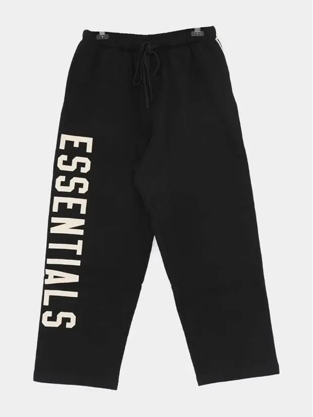 Fleece relaxed track pants black - FEAR OF GOD - BALAAN 4