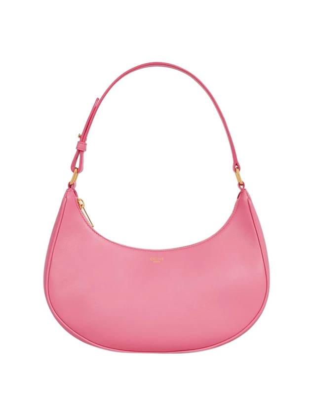 Abba Smooth Leather Mini Shoulder Bag Flamingo Pink - CELINE - BALAAN 1