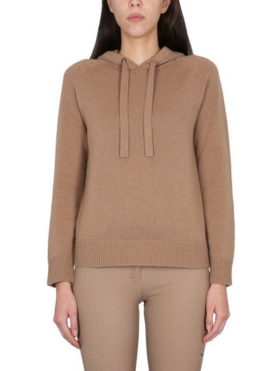 Women's Bilgola Cashmere Yarn Knit Top Camel - S MAX MARA - BALAAN 2