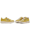 Medalist Pony Skin Low Top Sneakers Yellow - AUTRY - BALAAN 9