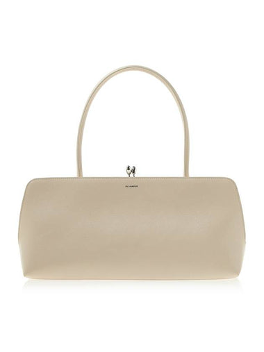 Medium Goji Calf Leather Tote Bag Light Pink - JIL SANDER - BALAAN 1