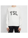 Logo print sweatshirt size S 666979Y36IP E450 - SAINT LAURENT - BALAAN 3