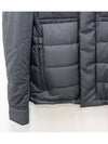 Men s Logo Patch VALLANTA Down Padded Jacket Dark Gray 1A00046 596K7 927 - MONCLER - BALAAN 5