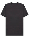 Organic Cotton Short Sleeve T-Shirt Dark Grey - STONE ISLAND - BALAAN 3