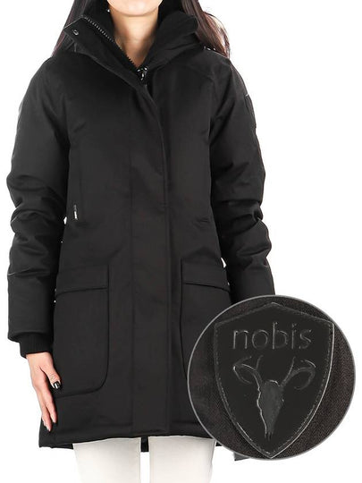 Carla Classic Down Parka Black - NOBIS - BALAAN 2