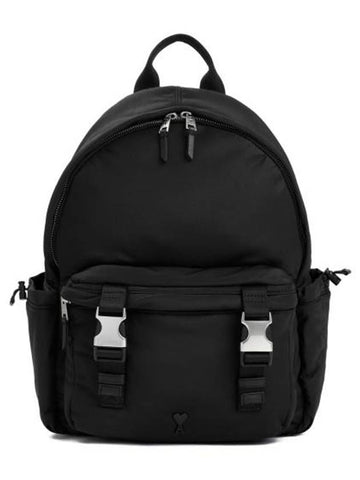 Backpack ULL300AW0021 001 BLACK - AMI - BALAAN 1