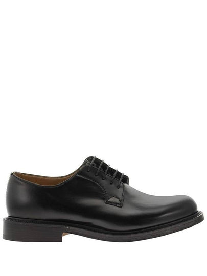 Shannon Leather Lace Up Derby Black - CHURCH'S - BALAAN 2