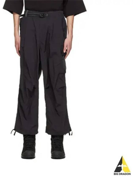 Oversized Cargo Pants Black 222817M18800000 - AND WANDER - BALAAN 1