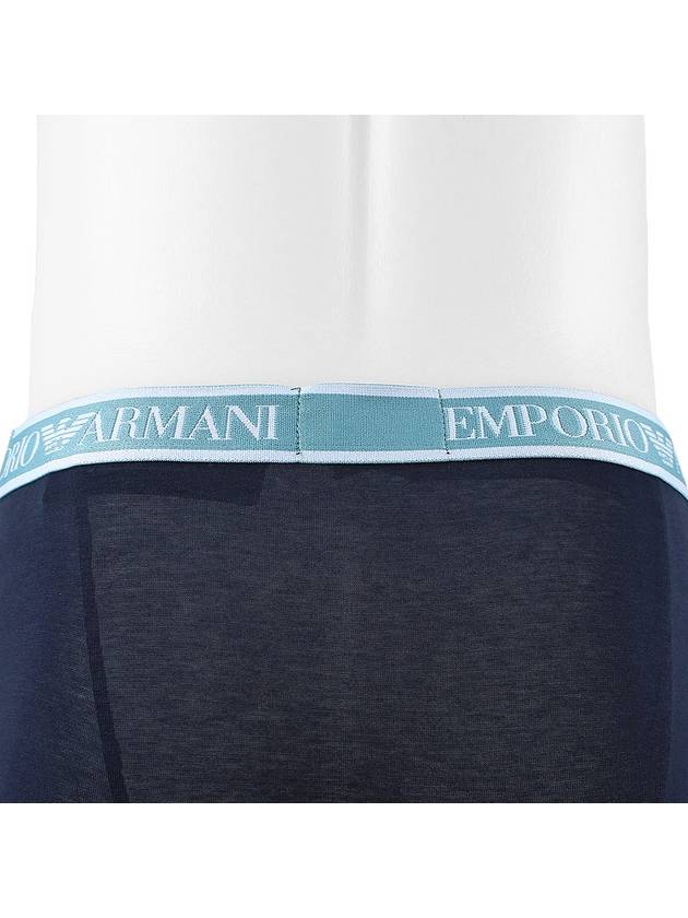 Men's Boxer Trunk Briefs 3 Pack Navy - EMPORIO ARMANI - BALAAN 11