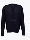 Cotton Silk Cardigan Night Blue - GIVENCHY - BALAAN 2