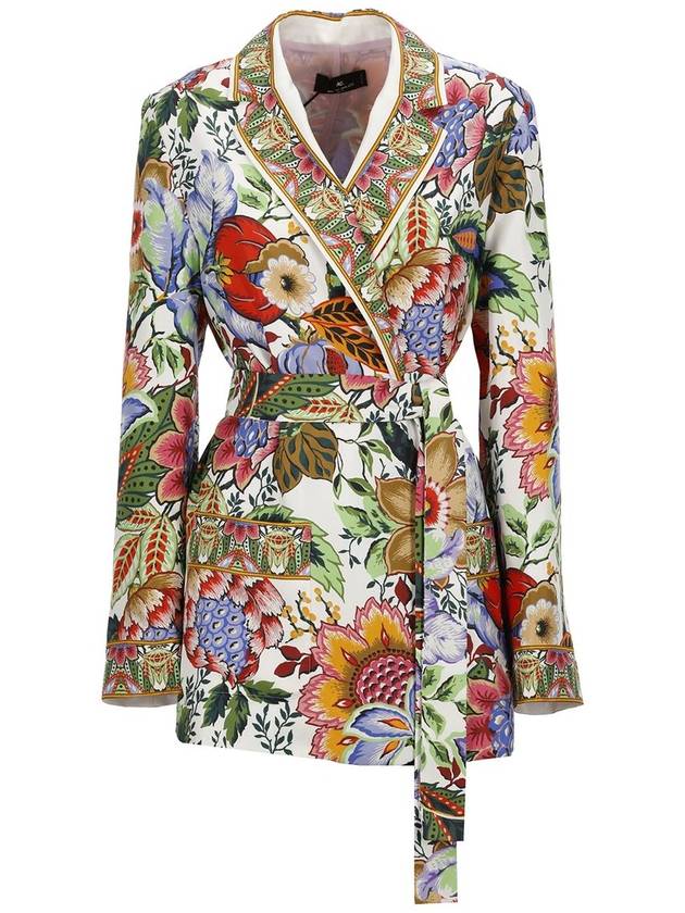 Etro Printed Silk Night Gown - ETRO - BALAAN 3