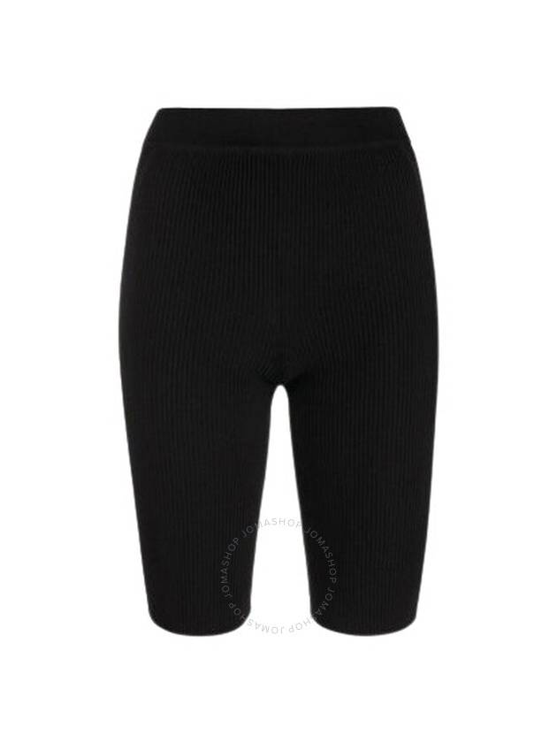 Jacquemus Ladies Black Le Short Lucca Cycling Shorts, Brand Size 34 (US Size 0) - JACQUEMUS - BALAAN 1