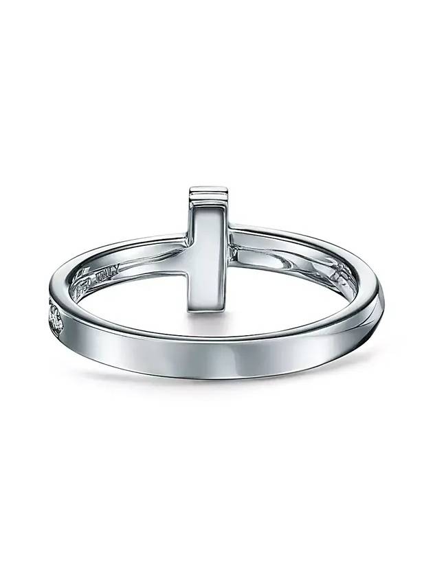 Tiffany T T1 ring white gold diamond setting 67795482 68489598 - TIFFANY & CO. - BALAAN 3