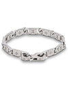 Monogram Tide Up Bracelet Silver - LOUIS VUITTON - BALAAN 4