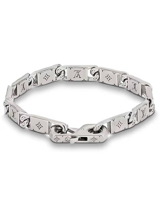 Monogram Tide Up Bracelet Silver - LOUIS VUITTON - BALAAN 4