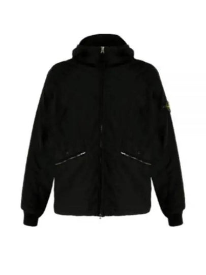 David Light TC Hooded Jacket Black - STONE ISLAND - BALAAN 2