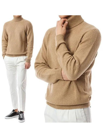 Baby camel turtleneck knit RD18003 05 - ROBERTO COLLINA - BALAAN 1