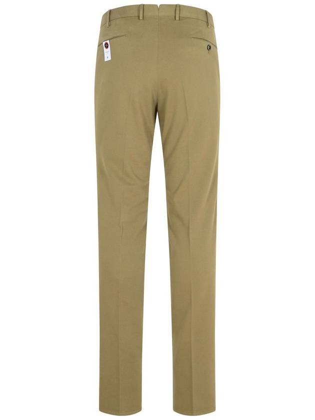 Pt01 Superslim' Beige Cotton Pants - PT01 - BALAAN 3