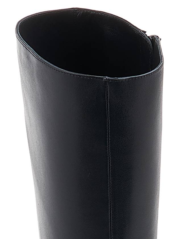 Yuliana 60 leather high boots YULIANA 60 KNEE HIGH ZIP BOOT BLACK - STUART WEITZMAN - BALAAN 8