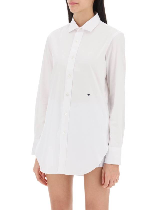 cotton twill shirt - HOMMEGIRLS - BALAAN 4