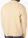 De Coeur Intarsia Knit Top Light Yellow - AMI - BALAAN 4