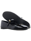 Patent Leather Ballerinas Black - PRADA - BALAAN 6