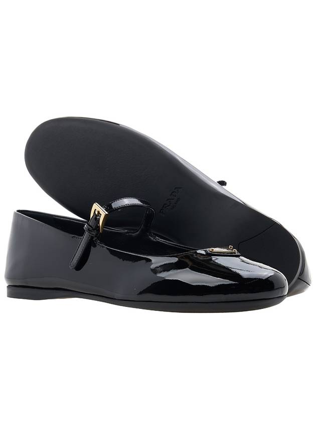 Patent Leather Ballerinas Black - PRADA - BALAAN 6