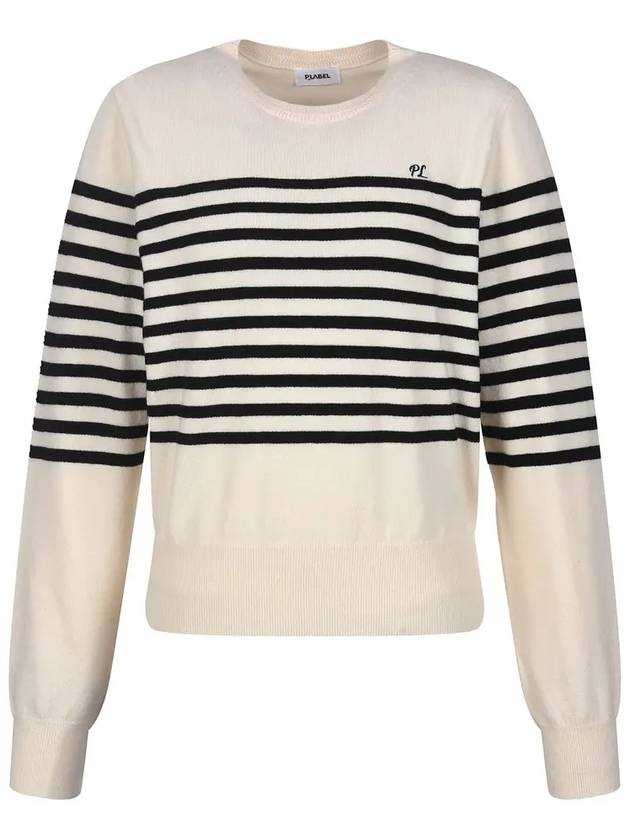 Half stripe basic knit MK4SP383 - P_LABEL - BALAAN 8