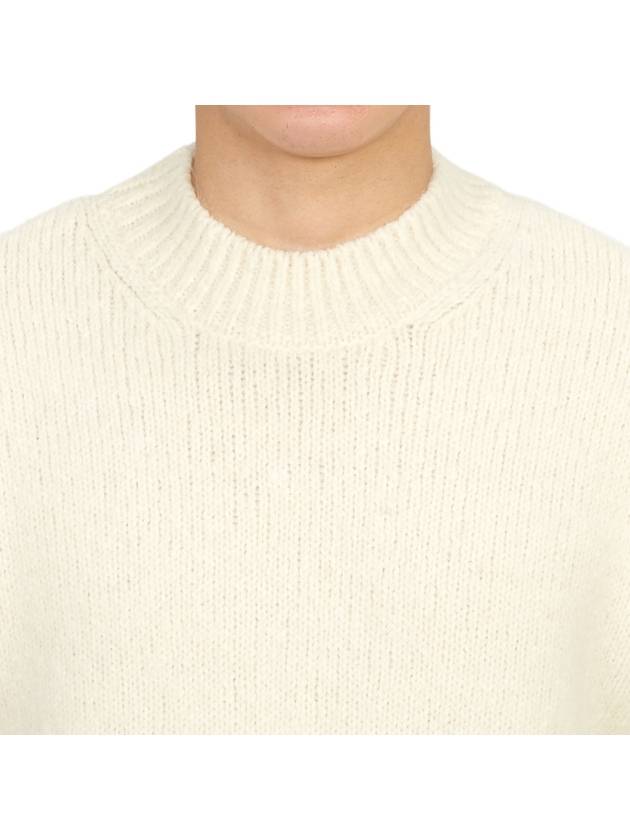 La Maille Pavane Knit Top Offwhite - JACQUEMUS - BALAAN 7