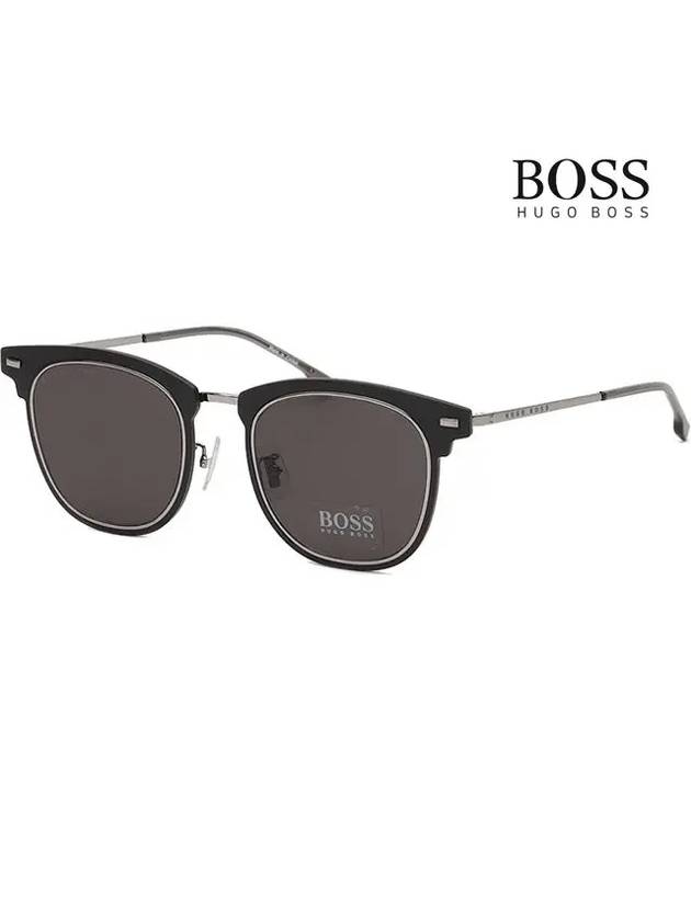 Hugo Boss titanium sunglasses BOSS1144FS 6LBK2 Asian fit - HUGO BOSS - BALAAN 4