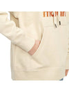 Mansel Logo Print Hoodie Beige - ISABEL MARANT - BALAAN 10