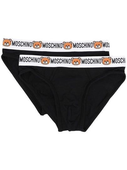 underwear 13844402 A0555 black - MOSCHINO - BALAAN 2