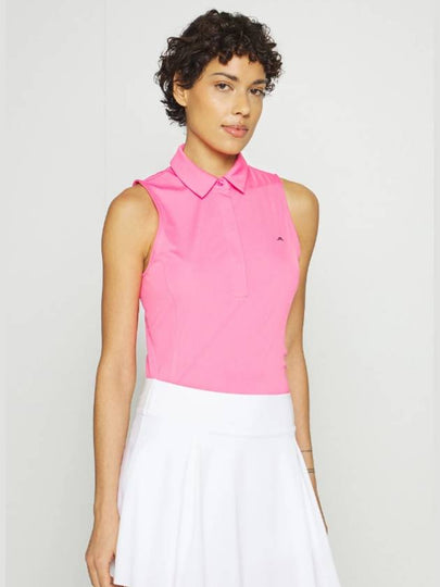 Dena sleeveless golf top hot pink - J.LINDEBERG - BALAAN 2