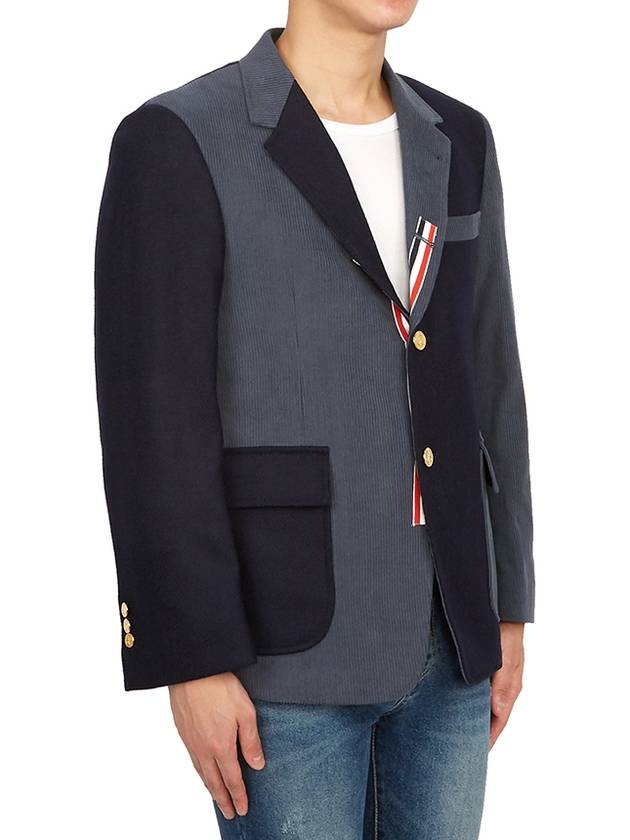 paneled corduroy blazer MJU558F03793 - THOM BROWNE - BALAAN 7