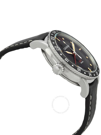 Graham Fortress GMT Automatic Black Dial Men's Watch 2FOBC.B03A - GRAHAM - BALAAN 2