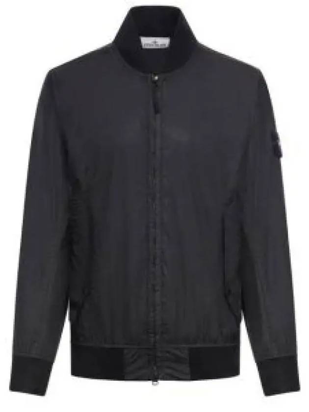 Membrana 3L TC Bomber Jacket Black - STONE ISLAND - BALAAN 2